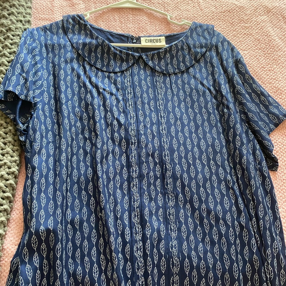Peter Pan collar blouse